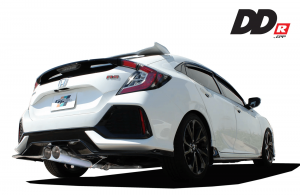 Honda Civic Performance Exhaust - GReddy - DD-R Sport (Resonated) - 2017
